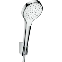 Душовий набір із душовим шлангом HANSGROHE CROMA SELECT 26420400, хром з білим