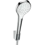 Душовий набір із душовим шлангом HANSGROHE CROMA SELECT 26420400, хром з білим