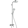 Душова система HANSGROHE CROMETTA 27266400, хром з білим