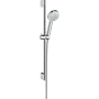 Душовий набір HANSGROHE CROMETTA 26651400, хром з білим