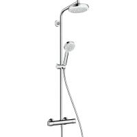 Душова система HANSGROHE CROMETTA 27264400, хром з білим