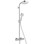 Душова система HANSGROHE CROMETTA 27264400, хром з білим