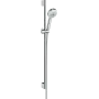 Душовий набір HANSGROHE CROMETTA 26656400, хром з білим