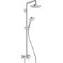 Душова система HANSGROHE CROMA SELECT 27258400, хром з білим