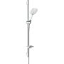 Душовий набір HANSGROHE RAINDANCE SELECT 27857400, хром з білим