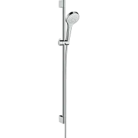 Душовий набір HANSGROHE CROMA SELECT 26572400, хром з білим