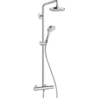 Душова система HANSGROHE CROMA SELECT 27253400, хром з білим