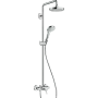 Душова система HANSGROHE CROMA SELECT 27255400, хром з білим
