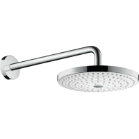 Верхній душ настінний HANSGROHE RAINDANCE SELECT 26470400, хром з білим