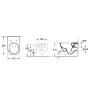 Унітаз підвісний VILLEROY & BOCH SUBWAY 2.0 5614R0R1, Open Flushing Rim Ceramic+, білий