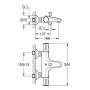 Змішувач для ванни GROHE GROHTHERM 800 34567000