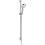 Душовий набір HANSGROHE CROMA SELECT 26570400, хром з білим
