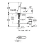 Змішувач для умивальника GROHE EURODISC JOY 23425LS0