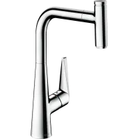 Змішувач для кухні з висувним виливом HANSGROHE TALIS SELECT S 72821000