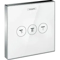 Перемикач потоків для душу HANSGROHE SHOWERSELECT 15736400, білий