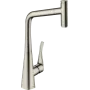 Змішувач для кухонної мийки HANSGROHE METRIS SELECT 14884800, нержавіюча сталь