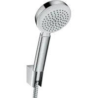 Душовий набір із душовим шлангом HANSGROHE CROMETTA 26665400, хром з білим
