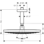 Верхній душ HANSGROHE RAINDANCE SELECT 27337000