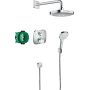 Душова система з термостатом прихованого монтажу HANSGROHE CROMA SLECT E 27294000