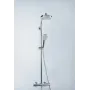 Душова система з термостатом HANSGROHE CROMETTA 27265400, хром з білим