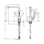 Змішувач для кухні HANSGROHE CENTO L 14802000