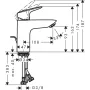 Змішувач для умивальника HANSGROHE LOGIS 71105000