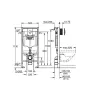 Інсталяція для унітаза GROHE RAPID SL 38722001