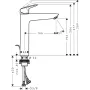 Змішувач для умивальника HANSGROHE LOGIS 71095000