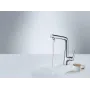 Змішувач для кухонної мийки з високим виливом HANSGROHE METRIS SELECT 14883800, нержавіюча сталь