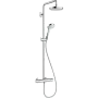 Душова система HANSGROHE CROMA SELECT 27254400, хром з білим