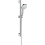 Душовий набір HANSGROHE CROMA SELECT 26561400, хром з білим