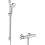 Душовий набір HANSGROHE CROMA SELECT 27082400, хром з білим