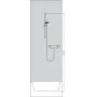 Душовий набір HANSGROHE CROMA SELECT 27082400, хром з білим