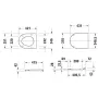 Сидіння для унітаза DURAVIT STARCK 3 63890000