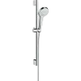 Душовий набір HANSGROHE CROMA SELECT 26563400, хром з білим