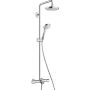 Душова система HANSGROHE CROMA SELECT 27351400, хром з білим