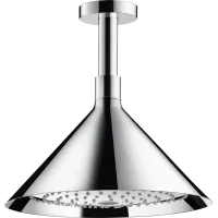 Верхній душ 240 2jet AXOR SHOWERS FRONT 26022000, зі стельовим підключенням