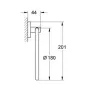 Тримач рушників GROHE ESSENTIALS 40365001