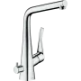 Змішувач для кухонної мийки HANSGROHE METRIS 14888000, нержавіюча сталь