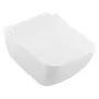 Унітаз підвісний круговий змив VILLEROY & BOCH VENTICELLO 4611RS01, Rimless, с крышкой Soft close, білий