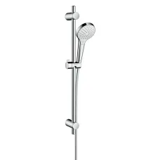 Гарнітур душовий HANSGROHE MYSELECT 26710400, хром з білим