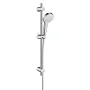 Гарнітур душовий HANSGROHE MYSELECT 26710400, хром з білим