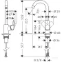 Змішувач для кухні HANSGROHE MYCUBE L 13816000