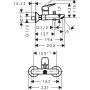 Змішувач для ванни HANSGROHE MYCUBE 71241000