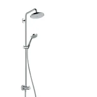 Душова система без змішувача HANSGROHE MYSELECT 26759400, хром з білим