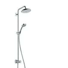 Душова система без змішувача HANSGROHE MYSELECT 26759400, хром з білим