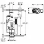 Зливний клапан унітаза GEBERIT GEBERIT 282.303.21.2