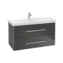 Тумба під раковину VILLEROY & BOCH AVENTO A89100B3, чорний
