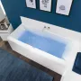 Ванна кам'яна VILLEROY & BOCH SQUARO EDGE 12 190x90 UBQ190SQE2DV-01 з ніжками
