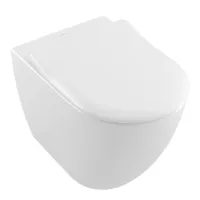 Унітаз приставний VILLEROY & BOCH SUBWAY 2.0 5602R001, Rimless, білий